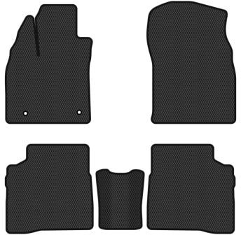 EVA коврики в салон авто EVAtech для Prius (ZVW30) Plug-in Hybrid Toyota 2009-2015 3 поколение Liftback USA TY32226C5TL2RBB