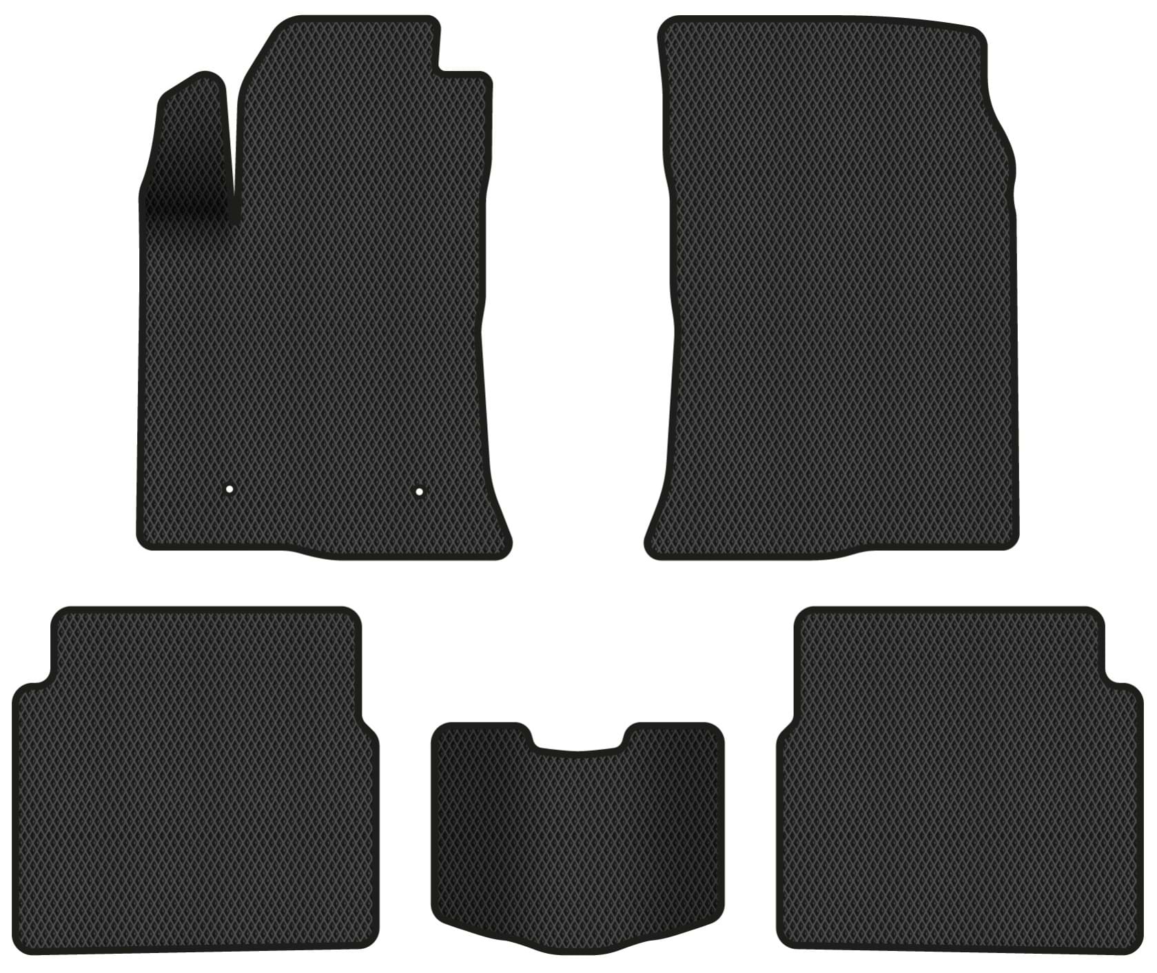 EVA коврики в салон авто EVAtech для Avensis Toyota 2003-2008 2 поколение Combi EU (TY3236C5LA2RBB)