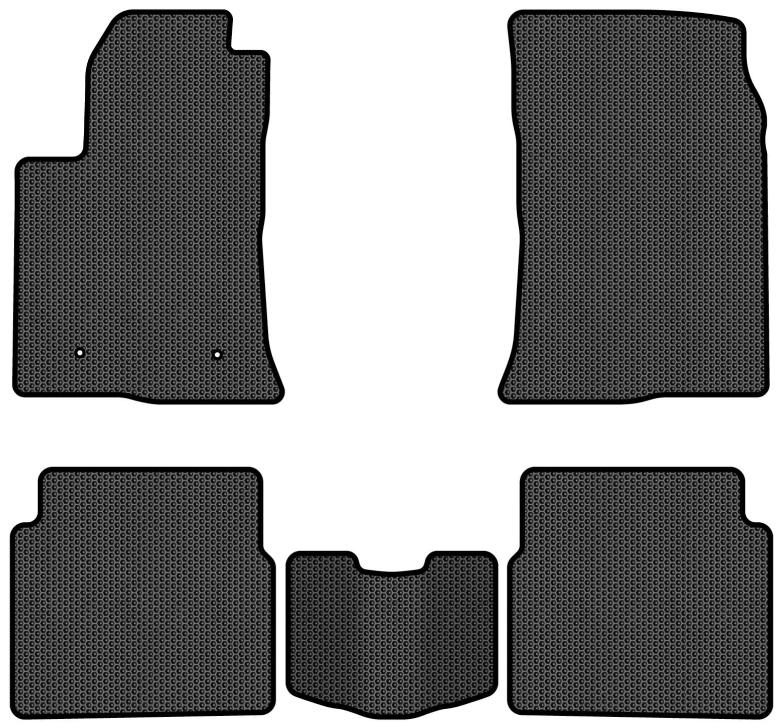 EVA коврики в салон авто EVAtech для Avensis Toyota 2003-2008 2 поколение Combi EU (TY3236CB5LA2SBB)