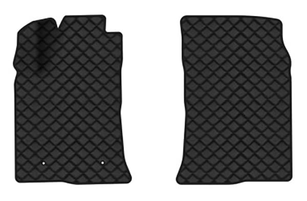 Килимки з екошкіри в салон авто передні EVAtech для Avensis Toyota 2003-2008 2 покоління Sedan EU TY3238AD2LA2BBB