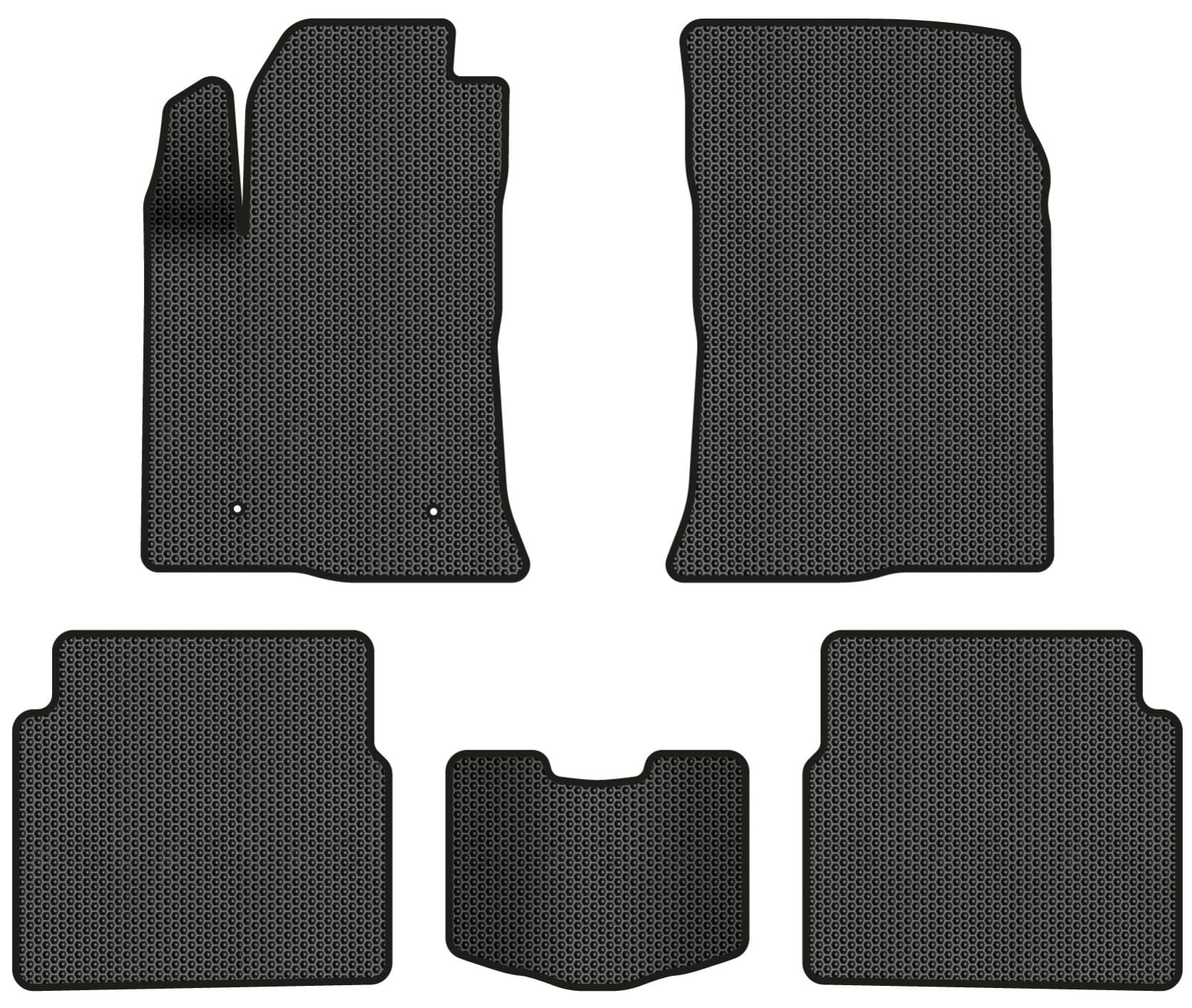 EVA коврики в салон авто EVAtech для Avensis Toyota 2003-2008 2 поколение Sedan EU (TY3238C5LA2SBB)