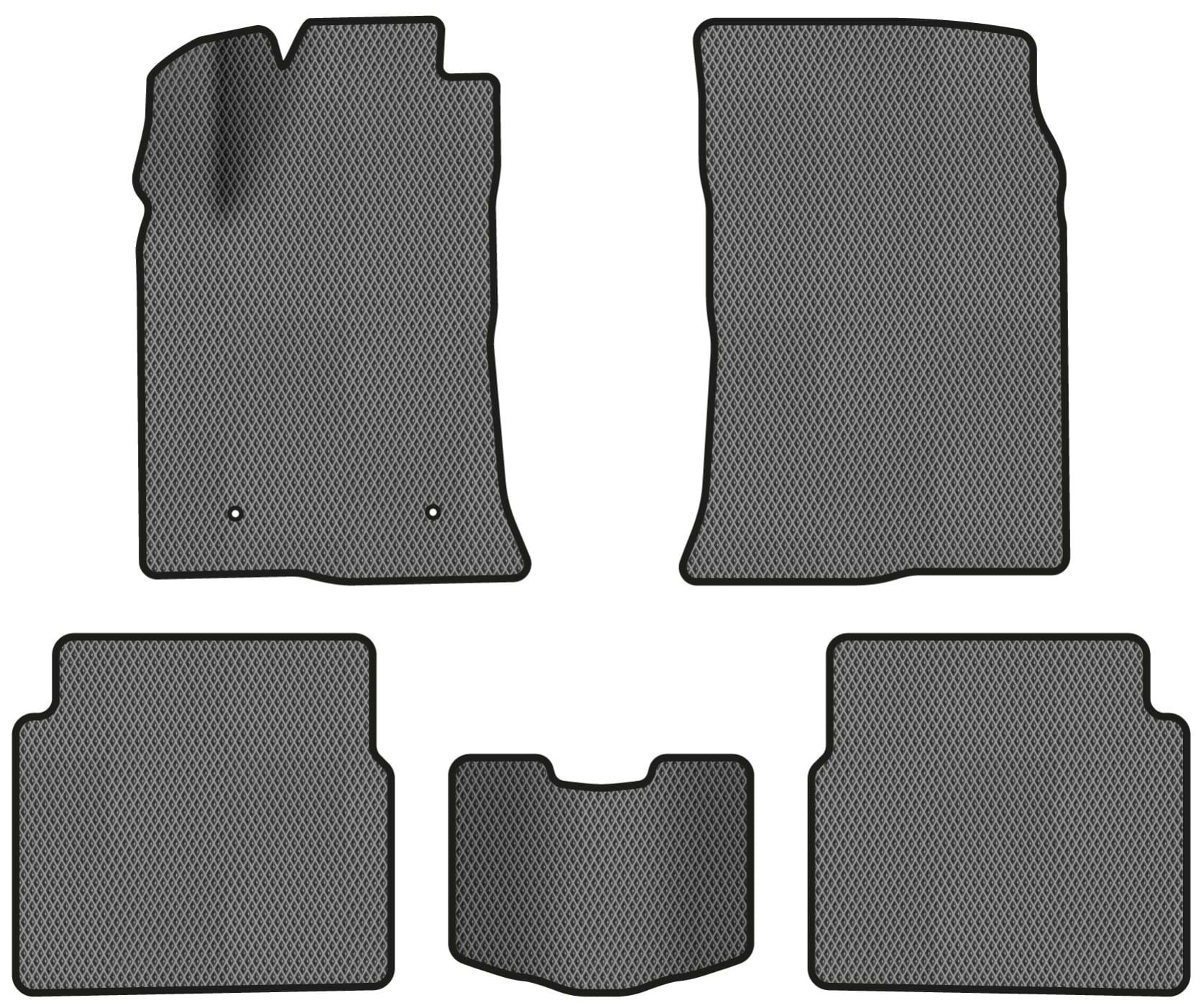 EVA коврики в салон авто EVAtech для Avensis Toyota 2003-2008 2 поколение Sedan EU (TY3238CD5LA2RGB)