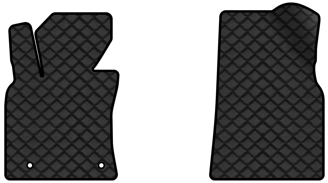 Коврики из экокожи в салон авто передние EVAtech для Camry (XV70) Toyota 2017-2024 8 поколение Sedan EU TY3245A2TL2BBB