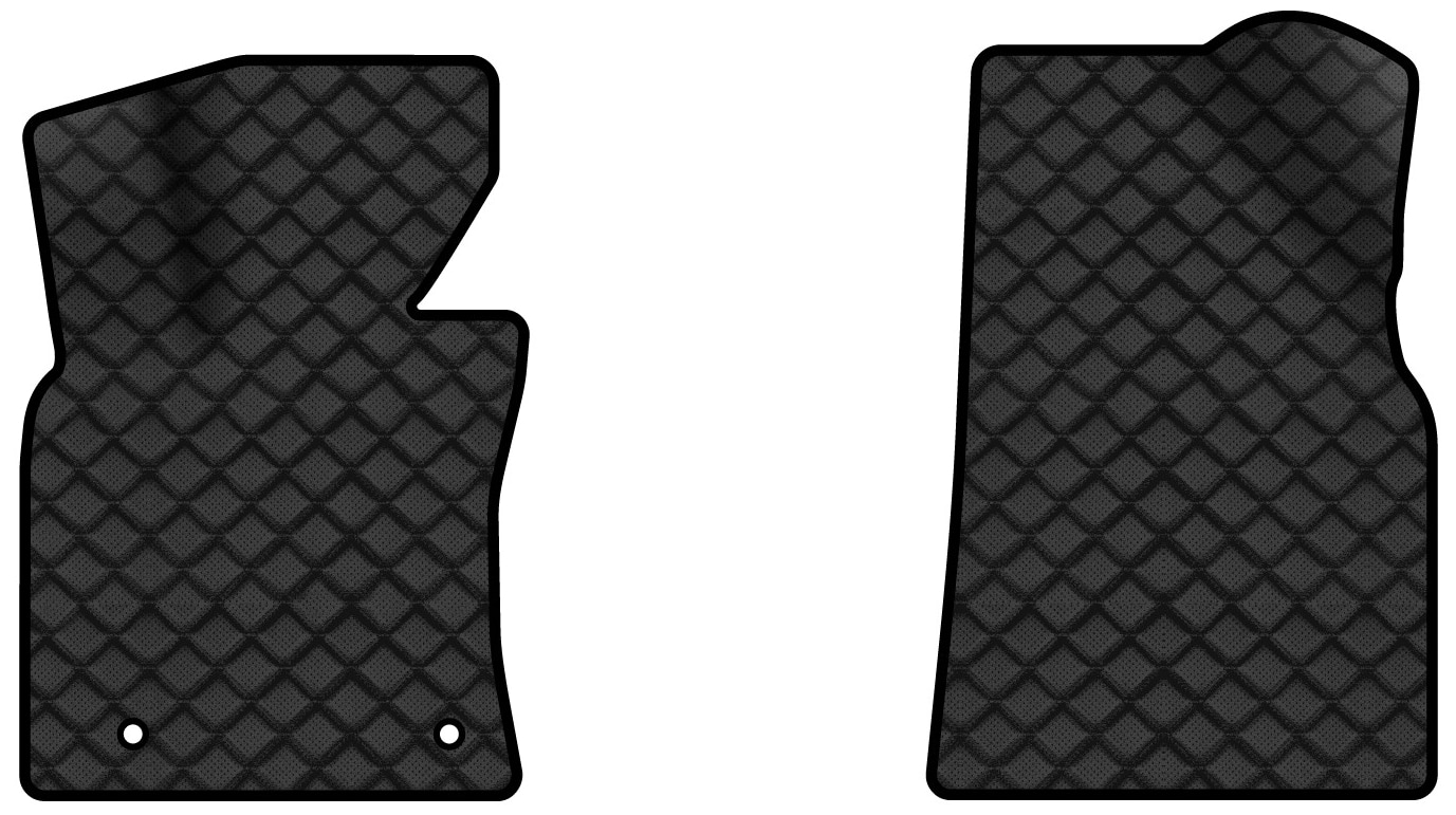 Килимки з екошкіри в салон авто передні EVAtech для Camry (XV70) Toyota 2017-2024 8 покоління Sedan EU TY3245AD2TL2BBB