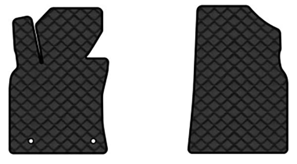 Коврики из экокожи в салон авто передние EVAtech для Camry (XV70) Toyota 2017-2024 8 поколение Sedan EU TY3245AV2TL2BBB