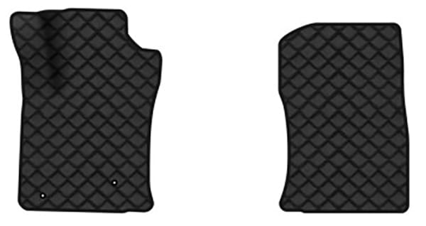 Килимки з екошкіри в салон авто передні EVAtech ECO для Land Cruiser Prado (120) 5 seats (Electric seats) Toyota 2002-2009 3 покоління SUV EU TY3249AD2LA2BBB