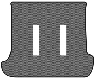 Фото - EVA килимок в багажник авто EVAtech для Land Cruiser Prado (120) 7 seats (Electric seats) Toyota 2002-2009 3 покоління SUV EU TY3251B1RGB