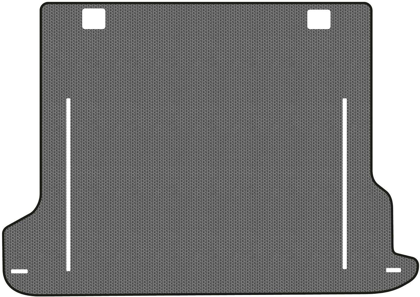 EVA коврик в багажник авто EVAtech для Land Cruiser Prado (150) 5 seats Restyling Toyota 2013-2023 4 поколение SUV EU TY3253BM1SGB