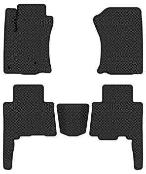 EVA коврики в салон авто EVAtech для Land Cruiser Prado (150) 5 seats Toyota 2009-2013 4 поколение SUV EU TY32849C5LA2RBB