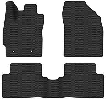 EVA коврики в салон авто EVAtech для Auris (E150) FWD 3-doors MT Toyota 2006-2012 1 поколение Htb EU TY32877ZE3TL2RBB