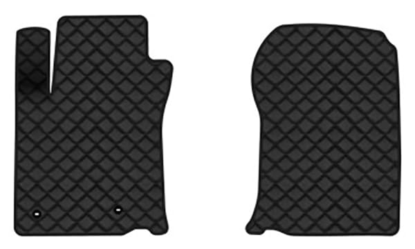 Коврики из экокожи в салон авто передние EVAtech ECO для Land Cruiser Prado (150) 7 seats Restyling Toyota 2013-2023 4 поколение SUV EU TY33305A2TL2BBB