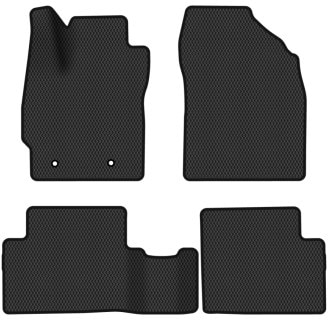 EVA коврики в салон авто EVAtech для Auris (E150) FWD 3-doors AT Toyota 2006-2012 1 поколение Htb EU TY33848PEL4TL2RBB