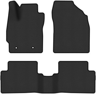 EVA коврики в салон авто EVAtech для Auris (E150) FWD 3-doors AT Toyota 2006-2012 1 поколение Htb EU TY33848ZE3TL2RBB
