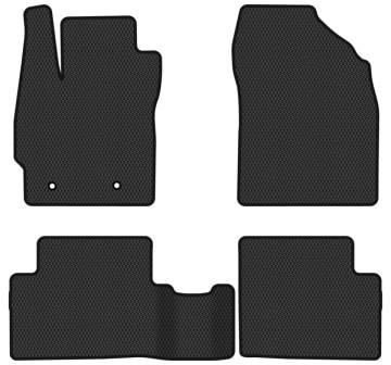EVA коврики в салон авто EVAtech для Auris (E150) FWD 5-doors AT Toyota 2006-2012 1 поколение Htb EU TY33849PVL4TL2RBB