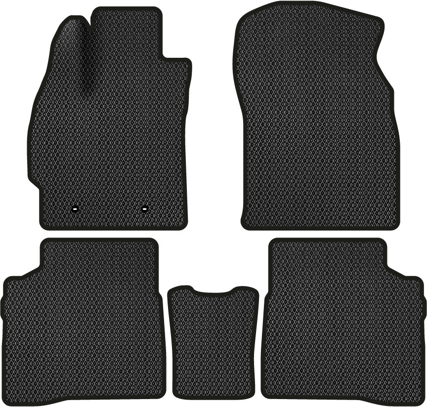 EVA коврики в салон авто EVAtech для Prius (ZVW30) Hybrid Toyota 2009-2012 3 поколение Liftback USA TY34027CD5TL2RBB