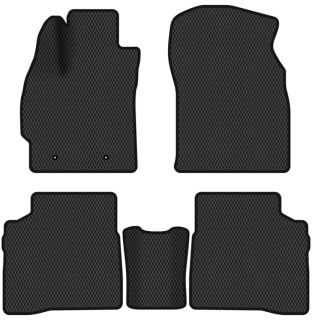 EVA коврики в салон авто EVAtech для Prius (ZVW30) Hybrid Toyota 2009-2012 3 поколение Liftback USA TY34028CD5LA2RBB