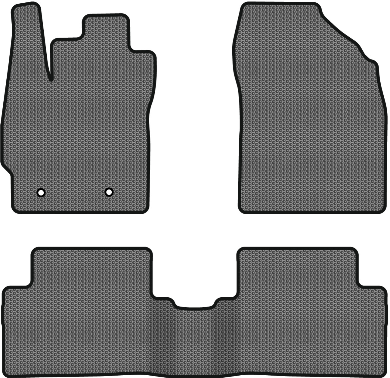 EVA коврики в салон авто EVAtech для Auris (E150) FWD 5-doors MT Toyota 2006-2012 1 поколение Htb EU TY3654ZV3TL2SGB