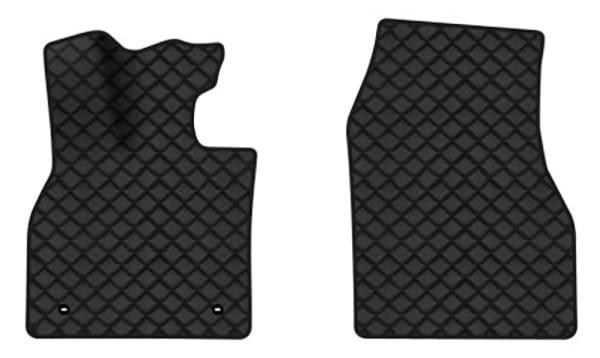 Килимки з екошкіри в салон авто передні EVAtech для bZ4X (EA10) Toyota 2022 1 покоління SUV EU TY43774AD2TL2BBB