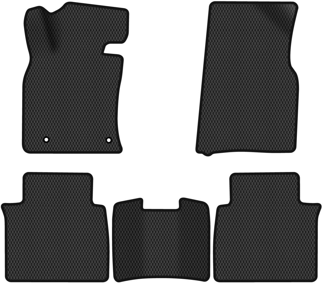 EVA килимки в салон авто EVAtech для Avalon (XX50) Hybrid Toyota 2018 5 покоління Sedan USA (TY44019CD5TL2RBB)