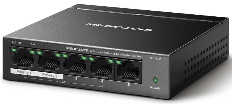 Фото - Коммутатор локальной сети (Switch) Mercusys MS105GP