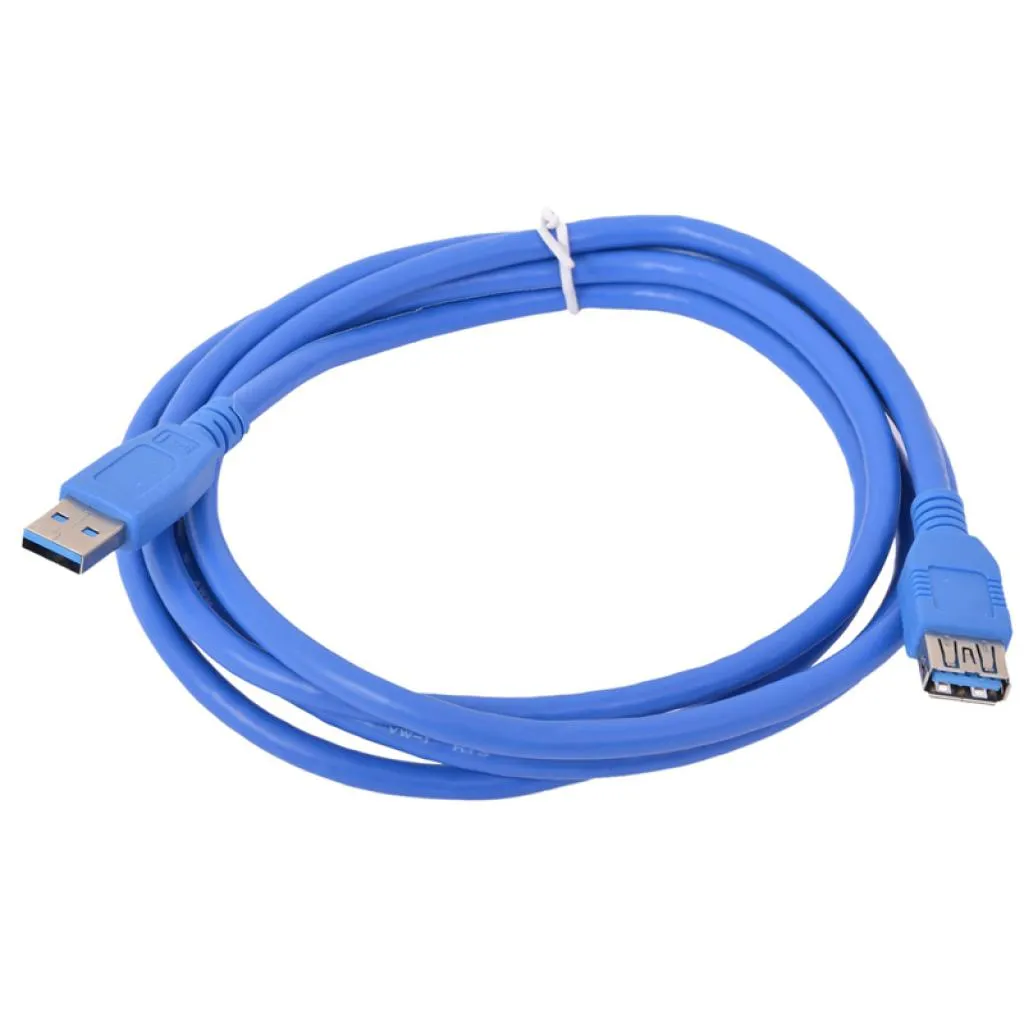 Кабель USB type A - USB type A Cablexpert USB 3.0 AM/AF 1.8m Premium (CCP-USB3-AMAF-6)
