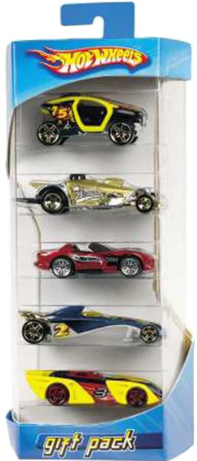 Набір базових машинок Hot Wheels Подарунковий (5 шт.) В ас. (1806) - Фото 1