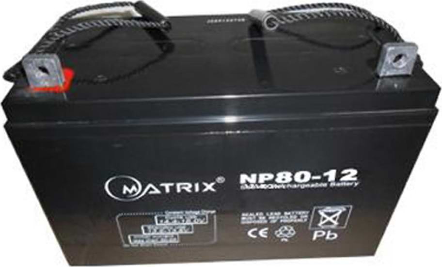 Аккумулятор для ИБП Matrix 12V 80AH (NP80-12)
