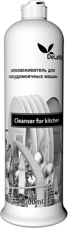 Фото - Ополаскиватель для посудомоечной машины DeLaMark 500 мл (4820152330352) Фото - Ополаскиватель для посудомоечной машины DeLaMark 500 мл (4820152330352)
