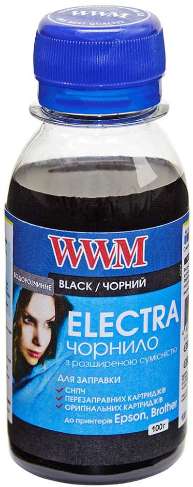 Фото - Чорнило WWM Epson Universal Electra 100ml Black (EU/B-2)