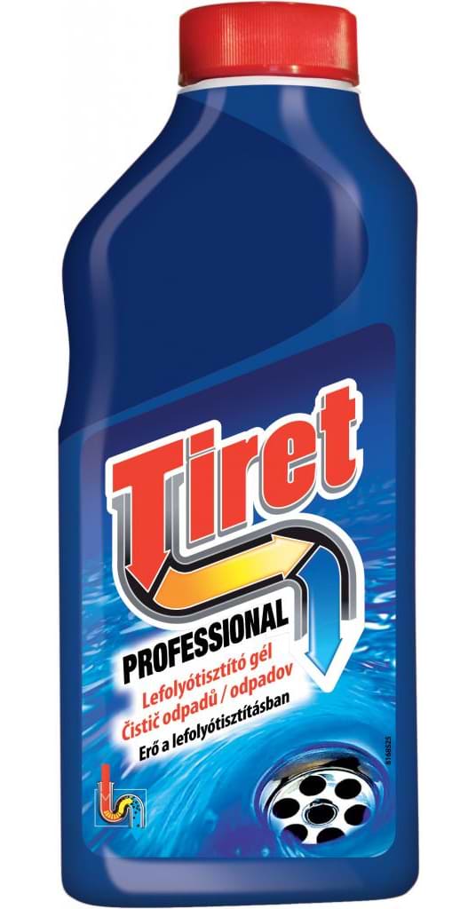 Фото - Засіб для чищення універсальний TIRET для видалення засору в трубах 500 мл (5903267000415/8594002680282)