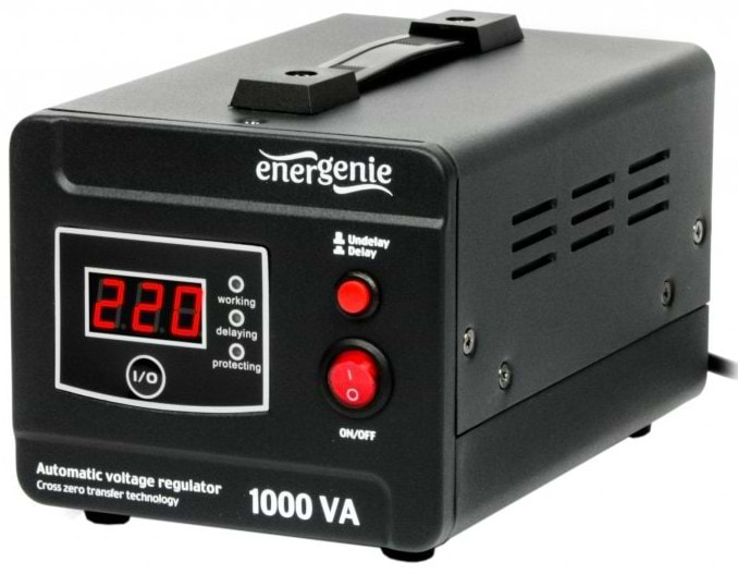 Стабилизатор напряжения EnerGenie EG-AVR-D1000-01