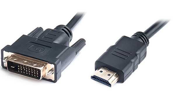 Фото - Кабель HDMI - DVI REAL-EL HDMI-DVI M-M 1.8m Black