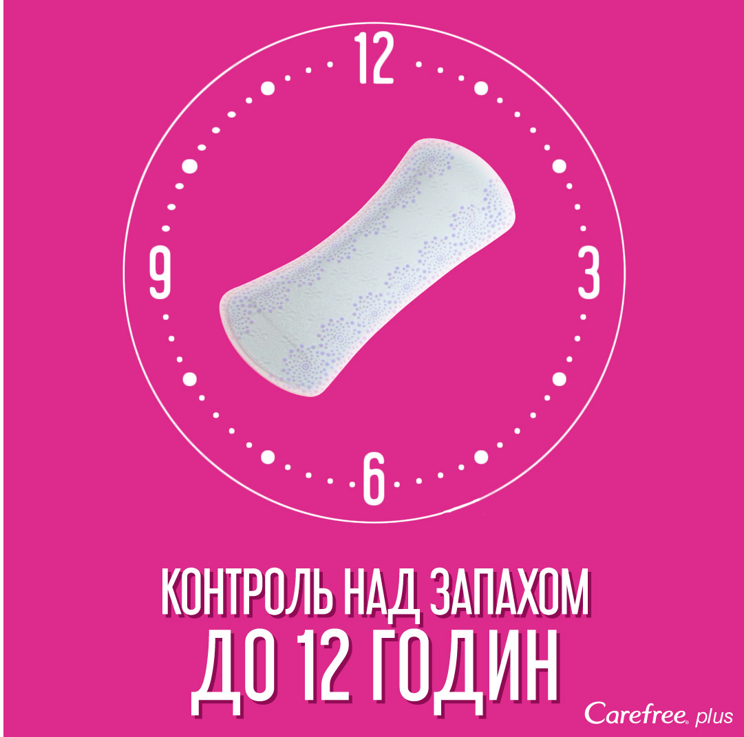 Фото - Прокладки гигиенические Carefree Plus Large Fresh 20 шт. (3574661487564)