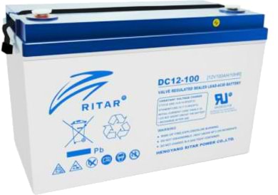Аккумулятор для ИБП Ritar AGM 12V 100Ah (DC12-100)