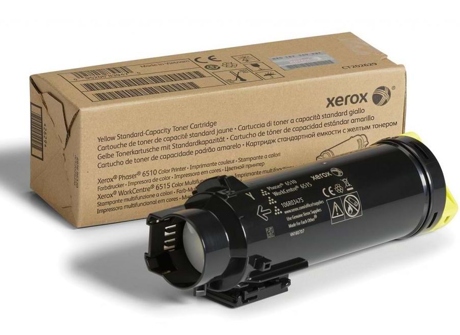 Картридж для цветных лазерных принтеров Xerox P6510/WC6515 Yellow 4300 стр. (106R03695)