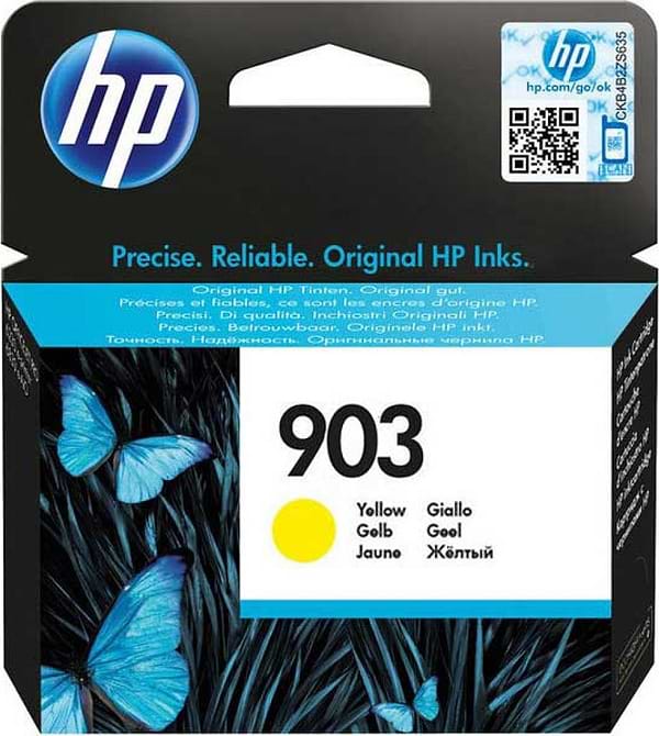 Фото - Картридж для струменевих принтерів/БФП HP 903 Yellow Original Ink Cartridge (OfficeJet 6950/ OfficeJet Pro 6960 / 6970) (T6L95AE)