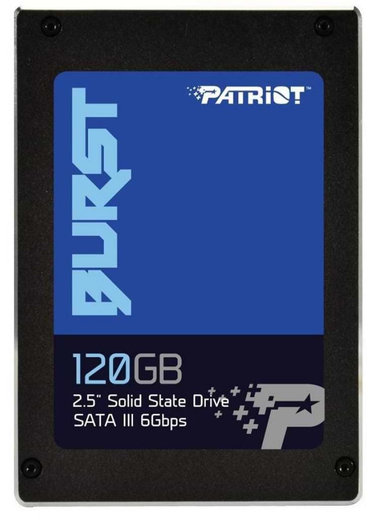 SSD-накопичувач внутрішній Patriot 120GB Burst Elite 2.5" SATAIII TLC (PBE120GS25SSDR)