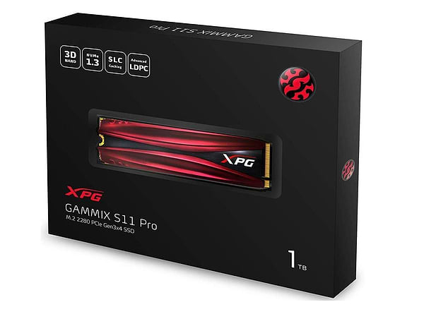 Фото - SSD-накопитель внутренний ADATA M.2 1TB XPG Gammix S11 Pro NVMe PCIe 3.0 x4 2280 3D TLC (AGAMMIXS11P-1TT-C)