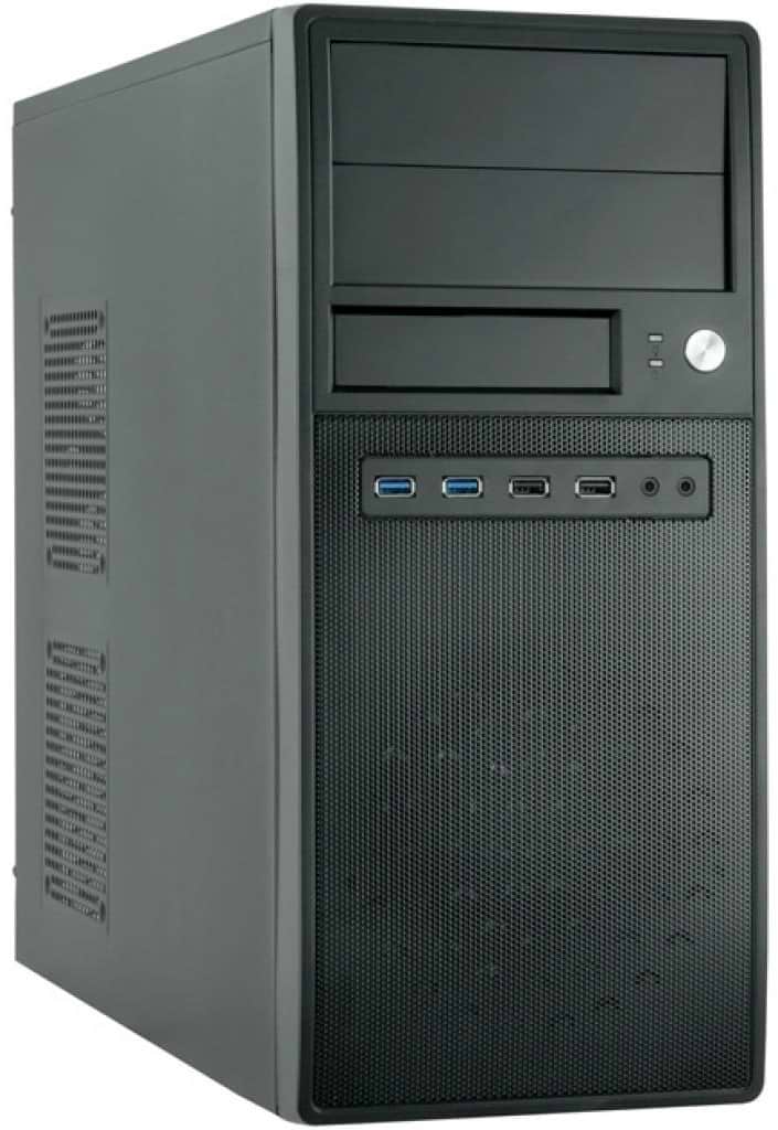 Корпус Chieftec ATX без БП Black (CG-04B-OP)