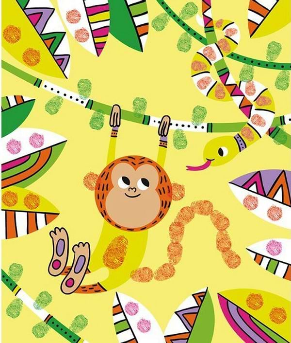 Фото - Краски Janod Панда и ее друзья (J07812)