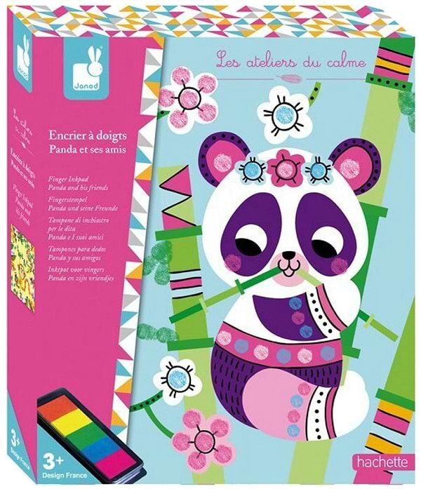 Фото - Краски Janod Панда и ее друзья (J07812)