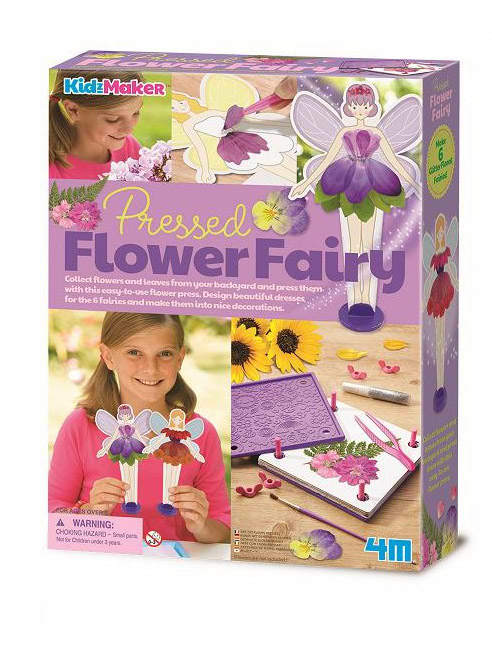 Набор для изготовления аппликаций 4М Платье феи из цветов (00-04731)