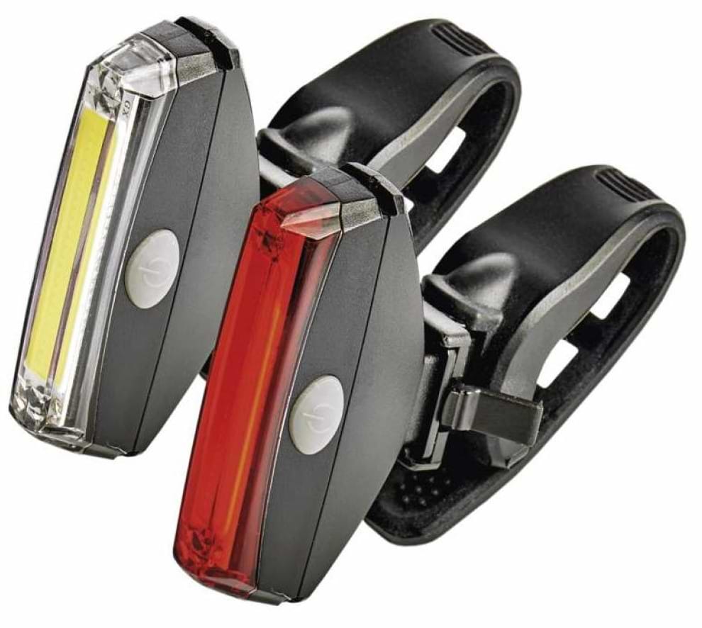 Ліхтар велосипедний EMOS Комплект, передній+габаритний (P3922)