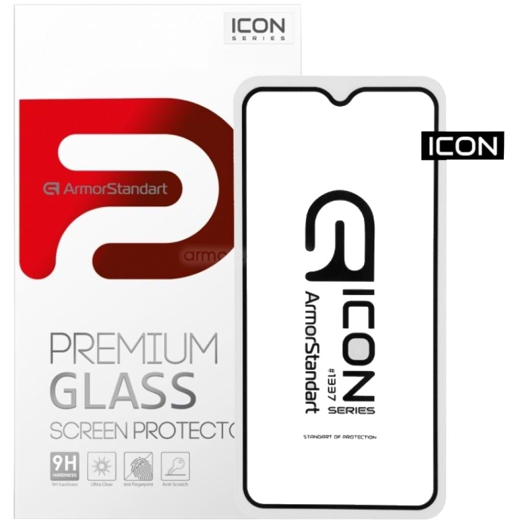 Защитное стекло для смартфона Armorstandart Icon for OPPO A5s Black (ARM56025-GIC-BK)