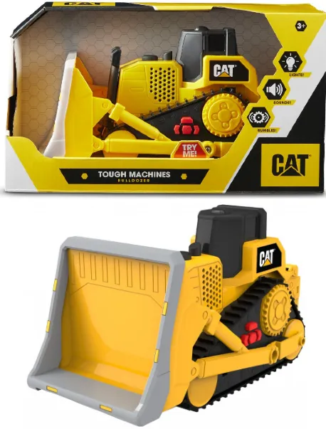 Фото - Наземная строительная техника Funrise Бульдозер со светом и звуком (82287)