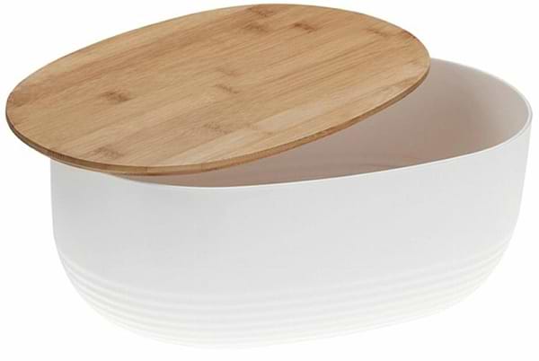 Фото - Хлібниця Kela Namur White 37.5х23х14 см (12060)