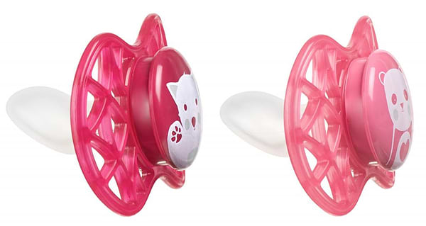 Фото - Ортодонтична пустушка Nuvita Air55 Explorer 6m + (кіт, панда) 2 шт. (NV7086F)