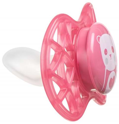 Фото - Ортодонтична пустушка Nuvita Air55 Explorer 6m + (кіт, панда) 2 шт. (NV7086F)