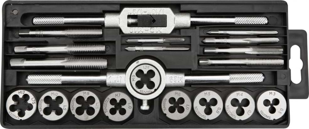 Набір інструментів TOPEX M3 - M12, 20 шт. (14A425)