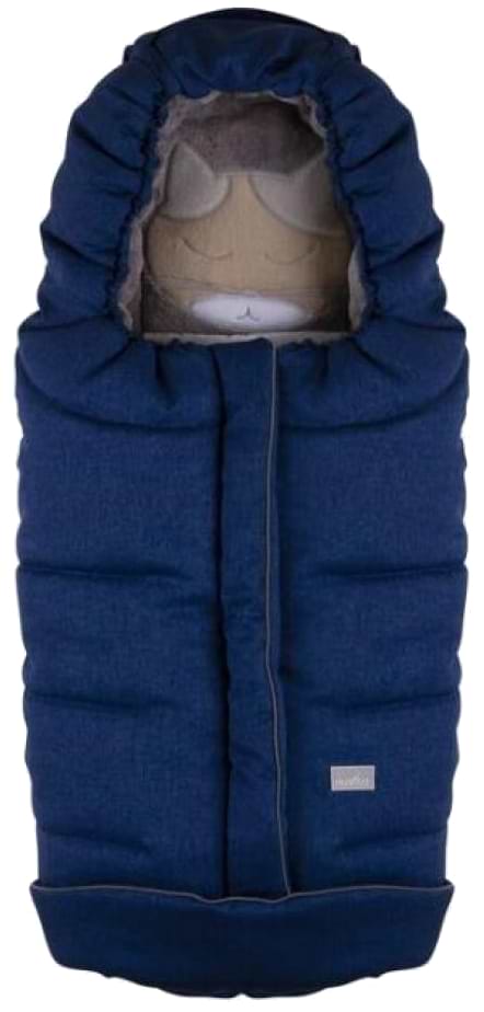 Фото - Конверт для коляски Nuvita 9605 Сuccioli Junior синий/кот/бежевый (NV9605CUCCIOLOJRELBLUE)